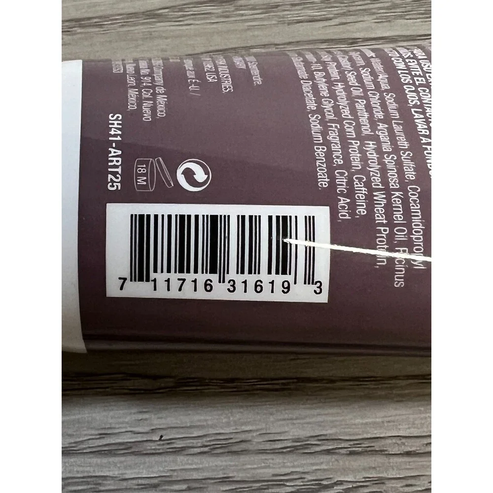 Difeel Argan Thickening Shampoo 2.5 Fl Oz Helps Thicken Thin Lifeless Hair LOT 5